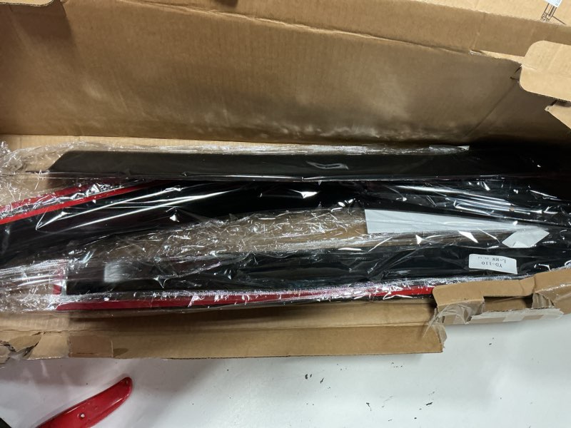 Condition photo showing New/Like New for window visors rain guards for 2009-2018 dodge ram 1500 crew/mega cab, out-channel window vent wind shades deflectors for 2010-2024 ram 2500 & 3500, 2019-2024 ram 1500 classic body 2009-2018 ram 1500 crew cab