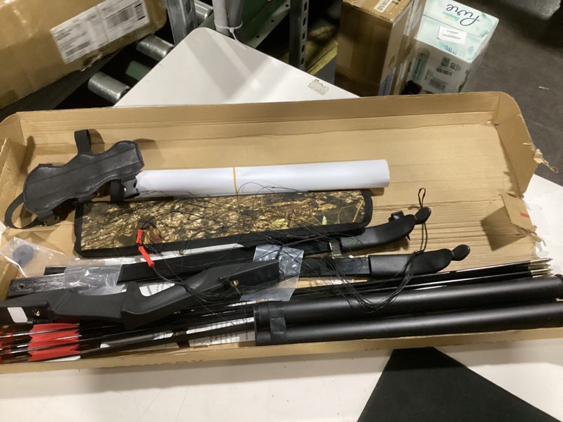 Condition photo showing Good Condition for lwano recurve bows for adults - archery takedown bow and arrow set for adults/youth/teens beginners target practicing, left & right handed, 20/30/40lbs 30lbs