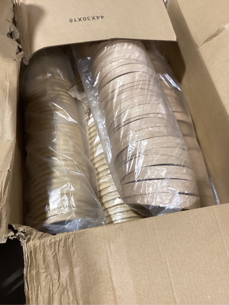 Condition photo showing Good Condition for bloomoon 60 pack 16 oz paper food containers with lids, ice cream pint containers, 16 oz disposable soup containers paper freezer containers pint ice cream cups (60 cups 60 lids)