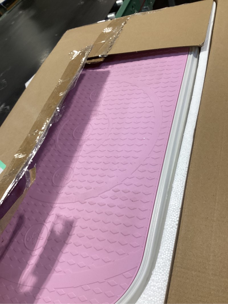 Condition photo showing Good Condition for merach vibration plate exercise machine, vibration plate for lymphatic drainage weight loss, vibrating plate exercise machine with bluetooth and led display, workout equipment for women men home pink