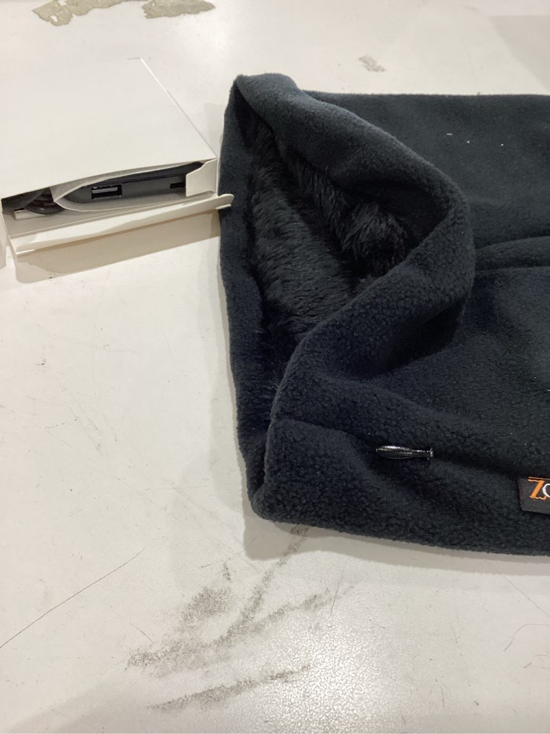 Condition photo showing As Is for hot threadz heated neck warmer rechargeable