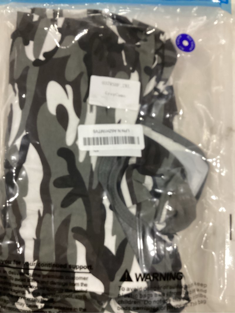 Condition photo showing Good Condition for Kuoser Recovery Suit for Dogs Cats After Surgery, Professional Pet Recovery Shirt Dog Abdominal Wounds Bandages, Substitute E-Collar & Cone,Prevent Licking Dog Onesies Pet Surgery Recovery Suit XXL (Back:24.8-29.5'', Weight:70+ LB) Camouflage