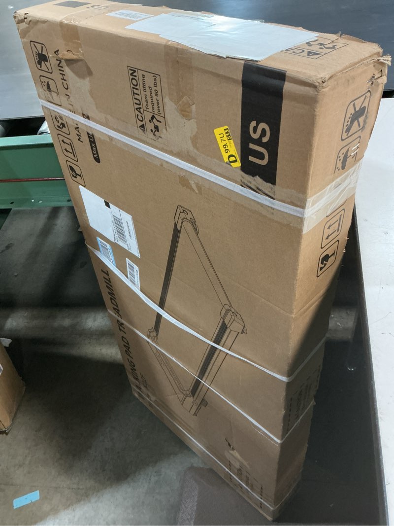 Condition photo showing New/Like New for walking pad treadmill for home - under desk walk pads with remote control mini running portable electric machine adjustable slim compact with 0.6-4.0mph max up 220 lbs modes for office small spaces