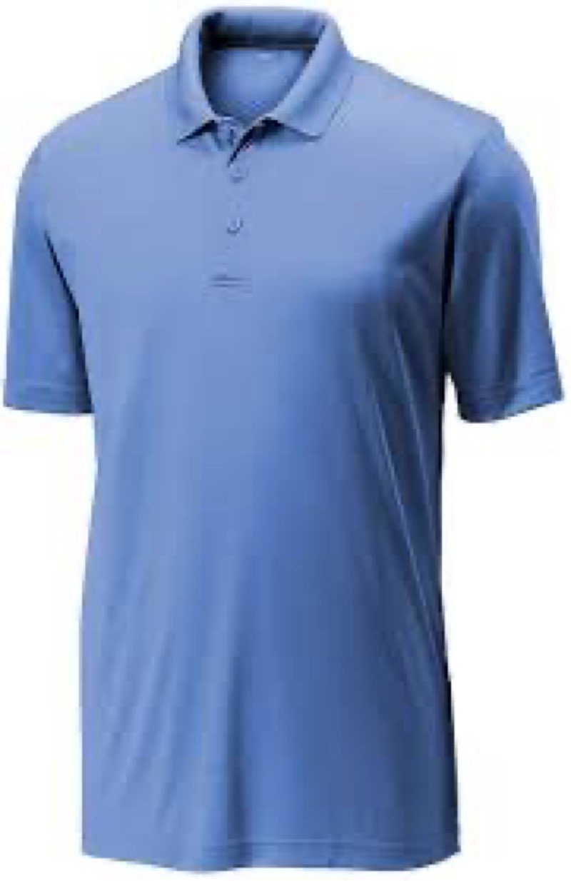 Opna Mens Dry-Fit Golf Polo Shirts blue size 3XL