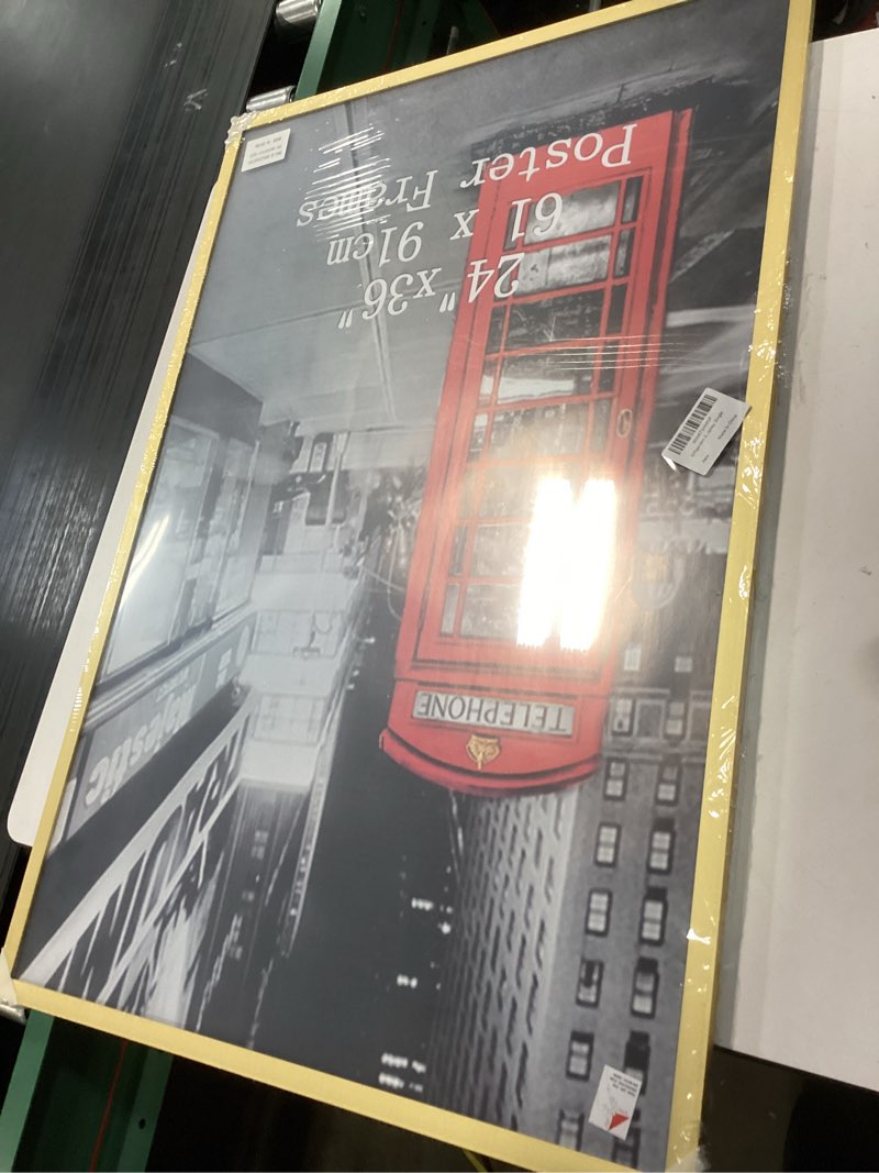 Condition photo showing Good Condition for giftgarden 24x36 poster picture frame gold, textured metal frame 36x24 for wall display, single 24x36 gold