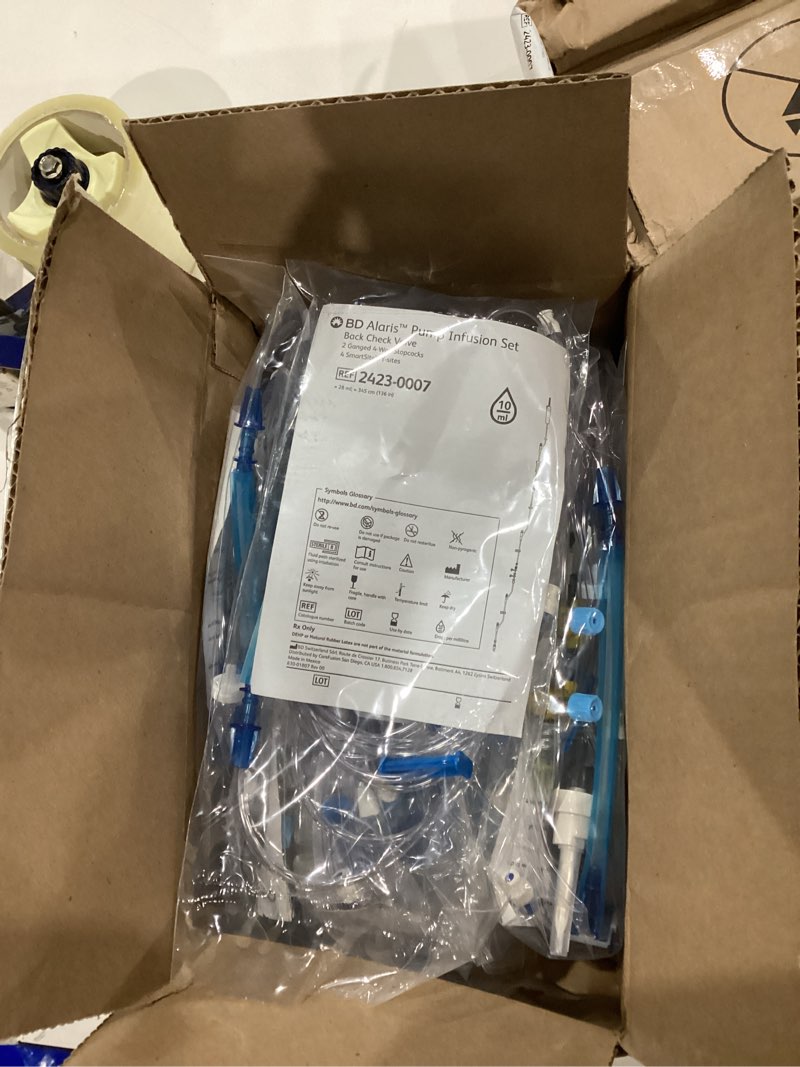 Bd alaris infusion set back check valve 
