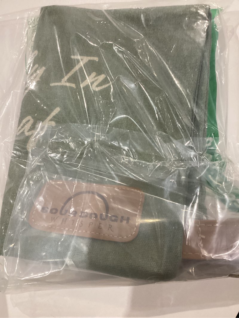 Condition photo showing Good Condition for LOAF STORY Double Lock Reusable Beeswax Bread Bags Featuring NEW WIDE Comfort Zipper and Roll Top Velcro Closure, Fully Open XL Airtight Bread Storage for Freezer and Fridge, Gift for Bakers, 