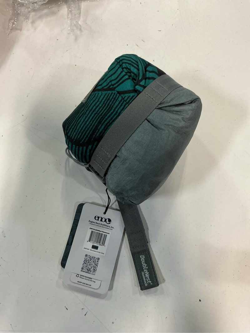 Condition photo showing Good Condition for eno, eagles nest outfitters doublenest lightweight camping hammock, 1 to 2 person, special edition colors, atc