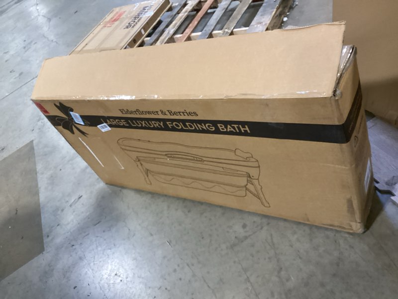 Condition photo showing Good Condition for portable bathtub for adult- extra large 56" foldable collapsible tub. ergonomically designed for the