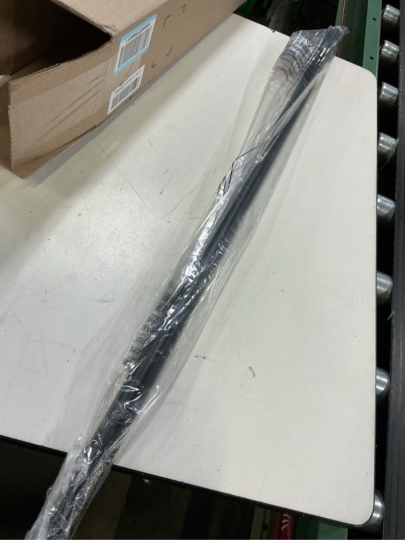 Condition photo showing As Is for zmishibo 36 inch ceiling fan downrod with coupler, 1" diameter and 36" height ceiling fan extension rod with wires, downrods extension for most of ceiling fans, black, not threaded