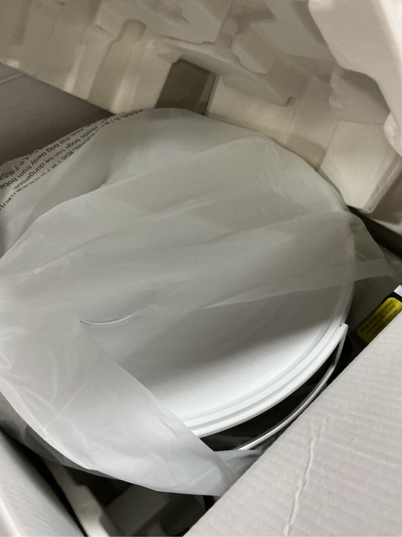 Condition photo showing As Is for Lefant LiDAR Robot Vacuum and Mop, 45-Day Self-Emptying, 190° PSD Obstacle Avoidance, Customized Cleaning, Multi-Floor Mapping, 5500Pa Strong Suction, 140 Min Runtime, WiFi/Alexa/APP/iWatch, M2 Pro