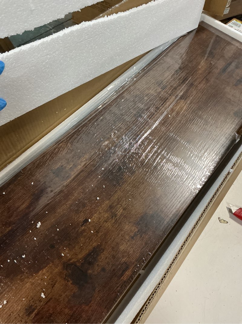 Condition photo showing Good Condition for Fun Memories 12" Deep Floating Shelves Wall Mounted, 123456789