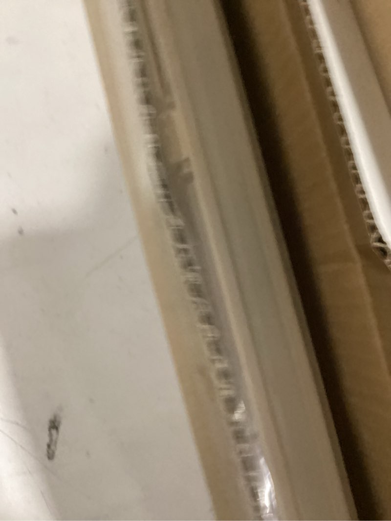 Condition photo showing Good Condition for lazblinds no tools no drill cordless cellular shades, top down bottom up (tdbu) honeycomb shades for home, light filtering thermal insulation blinds for windows, 24" w x 48" h, white light filtering - white 24" w x 48" h