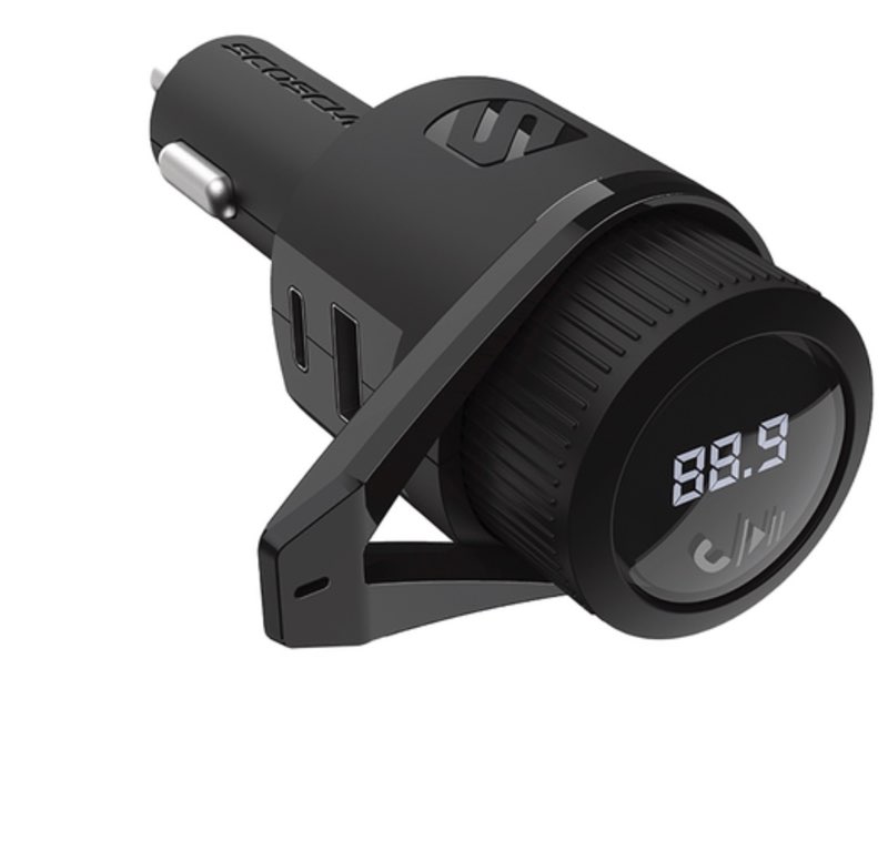 SCOSCHE Bluetooth FM Transmitter Wireless Hands Free Car Kit Charging Ports