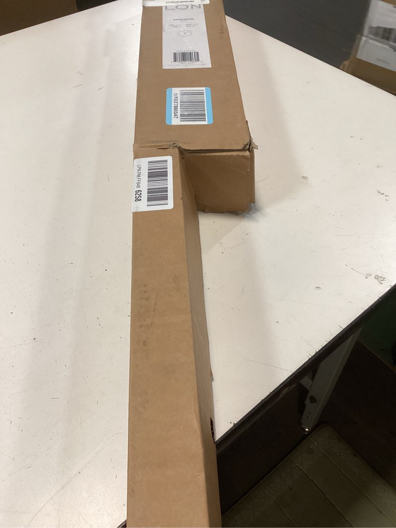 Condition photo showing New/Like New for Ivilon Drapery Window Curtain Rod - Knob Design, 1 Inch Rod, 48 to 86 Inch. Satin Nickel 48" to 86" Satin Nickel