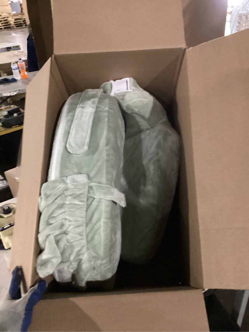 Condition photo showing Good Condition for my brest friend super deluxe nursing pillow - enhanced comfort & ergonomic breastfeeding pillow for ultimate support for mom & baby - adjustable and with handy side pocket, platinum
