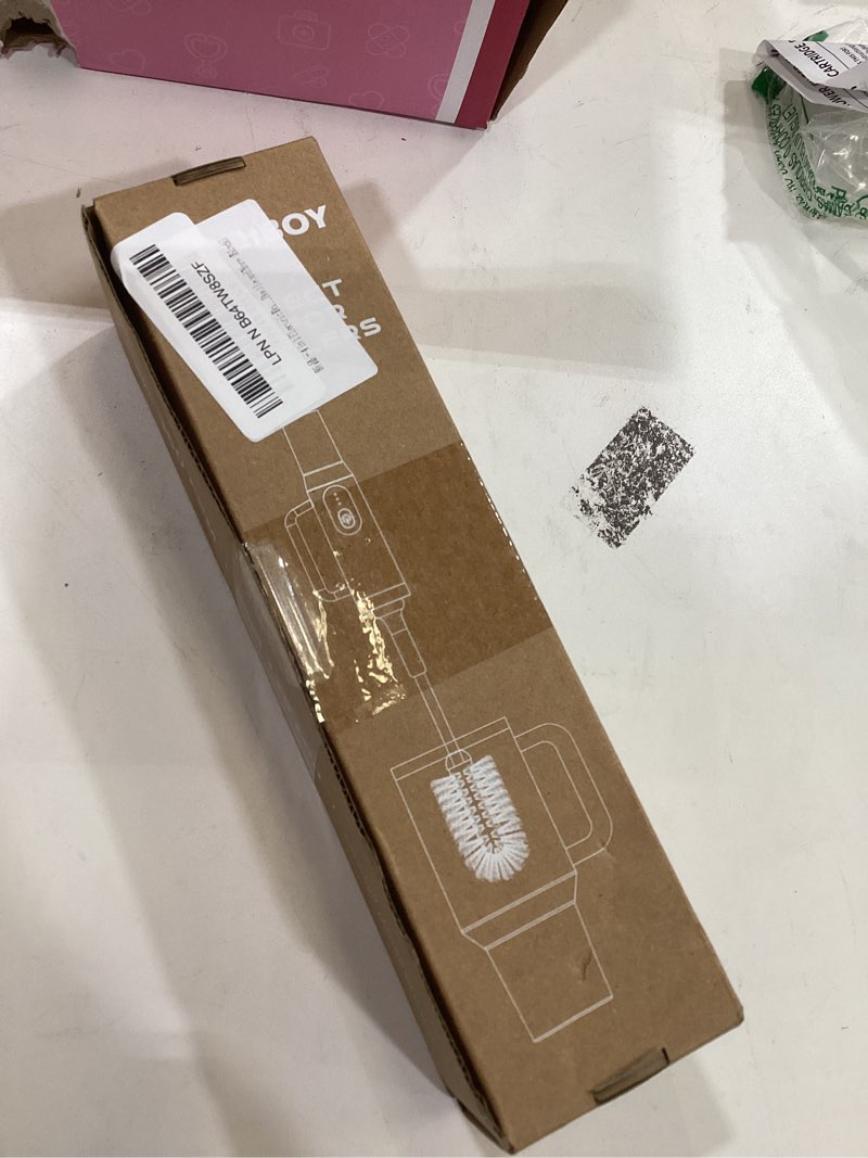 Condition photo showing Good Condition for 5 in 1 Electric Bottle Brush Cleaner Compatible Stanley Bottle Brush Straw Cleaner Multifunction Rechargeable IPX6 Waterproof Extra Long Design for Stanley Cup, Sports Bottle and More (Black)