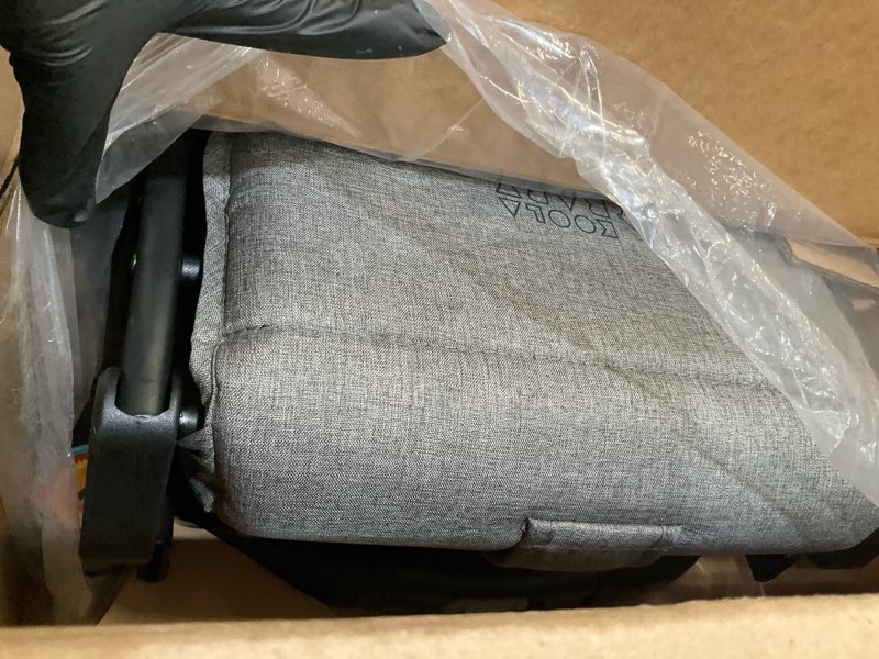 Condition photo showing As Is for lightweight travel stroller for baby & toddlers - easy fold & compact stroller with canopy, storage basket, multi-position recline & convenient one-hand fold (grey)