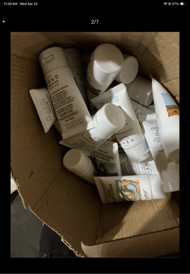 Condition photo showing New/Like New for travel well 2-in-1 shampoo & conditioner set - mini travel set - sulfate-free shampoo