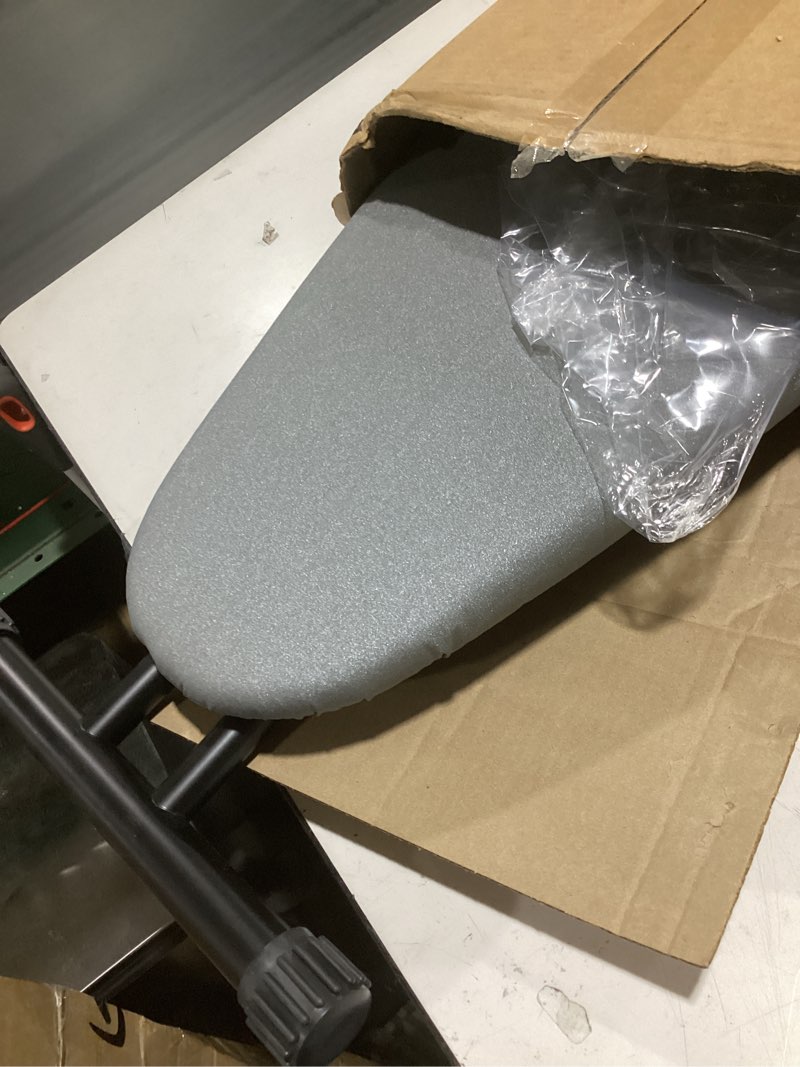 Condition photo showing Good Condition for deluxe ironing board with heat resistant cover and thicken felt pad, heavy sturdy legs,full size hanger iron board,foldable (l-grey)