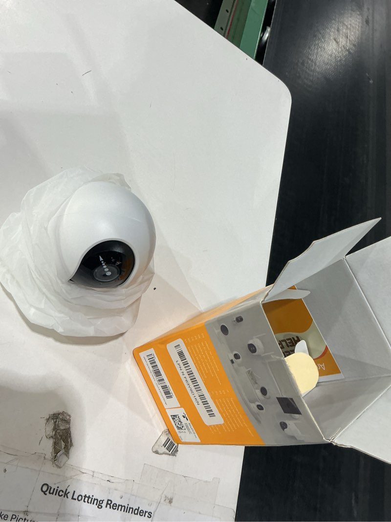 Condition photo showing Good Condition for arenti 5g indoor security camera, 4mp pet camera with speaker for dog/cat, baby monitor with phone app, dual-band wifi, auto tracking, super night vision, 2-way talk, cloud & sd card storage(p2q) beige