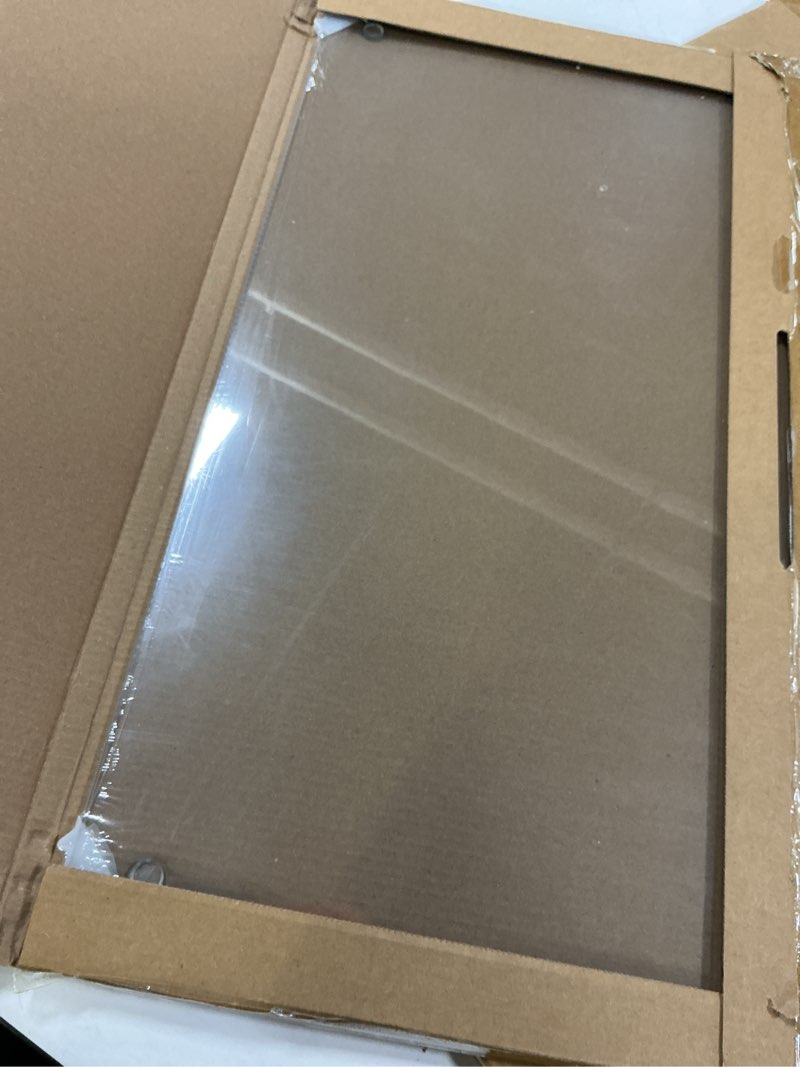 Condition photo showing Good Condition for Phore Tempered Glass Cutting Board for Kitchen, Dishwasher Safe, Clear Cutting Board for Countertop, Scratch Resistant, Heat Resistant, Shatter Resistant (20"x16", Clear) 16"L x 20"W