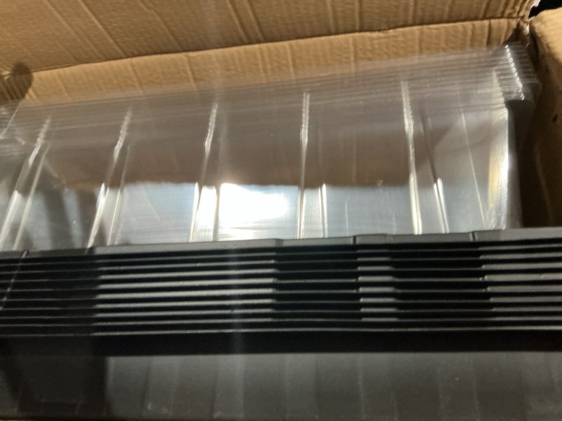 Condition photo showing Good Condition for 1020 trays with tall 7.3'' dome, 10-pack extra large seed starter tray with humidity domes, heavy duty 1020 seed trays and flats with lid, seed germination mini greenhouse no hole for balcony garden 10p 1020trays+7.3''domes
