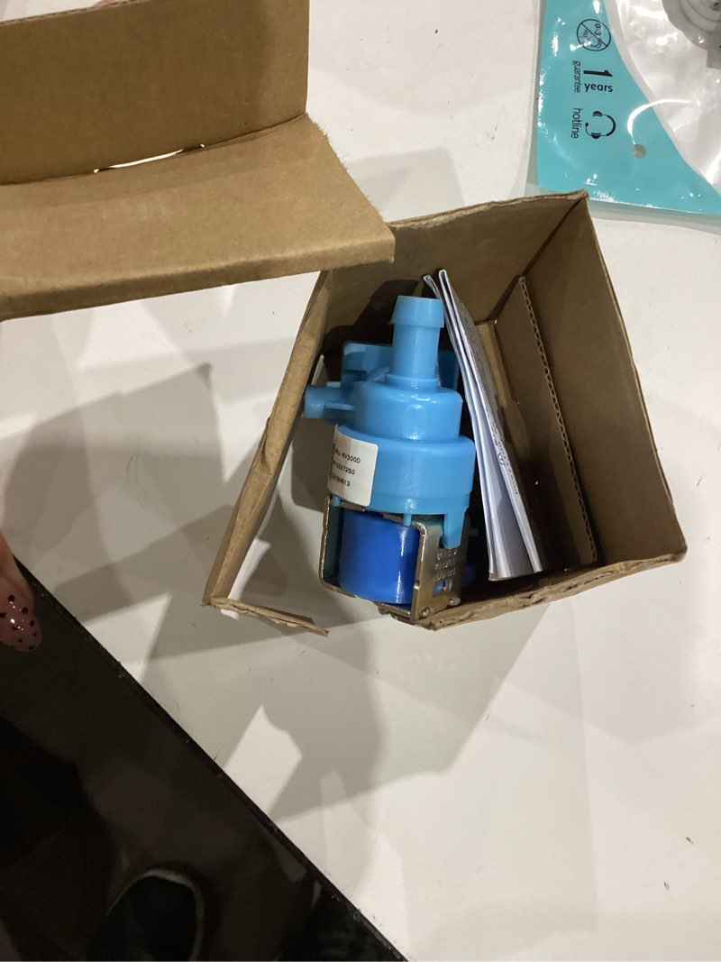 Condition photo showing New/Like New for w11175771 w10327250 w11130744 w10195047 dishwasher water inlet valve compatible with whirlpool, kenmore 665 662 series, kitchenaid - replaces w10327249, w10872255, w10316814, w11130743, upgraded