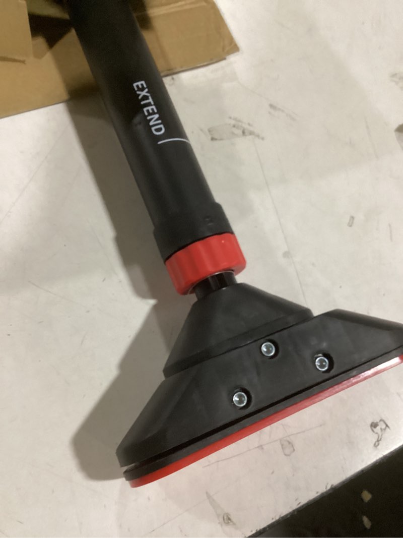 Condition photo showing New/Like New for pull up bar for doorway: sportneer strength training pull-up bars without screw - adjustable width locking mechanism chin up bar, thickened steel max limit 440 lbs upper body fitness pullup bars for home (black-red)