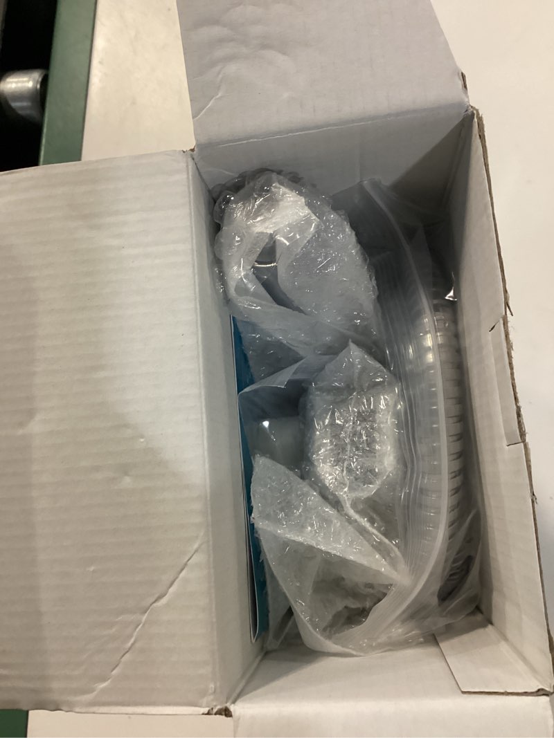 Condition photo showing Good Condition for 6-setting shower head with handheld, jdo high pressure hand held shower head, 4.7 inch chrome detachable showerhead set with 59 inch stainless steel hose and adjustable showerhead holder 6 modes chrome 1