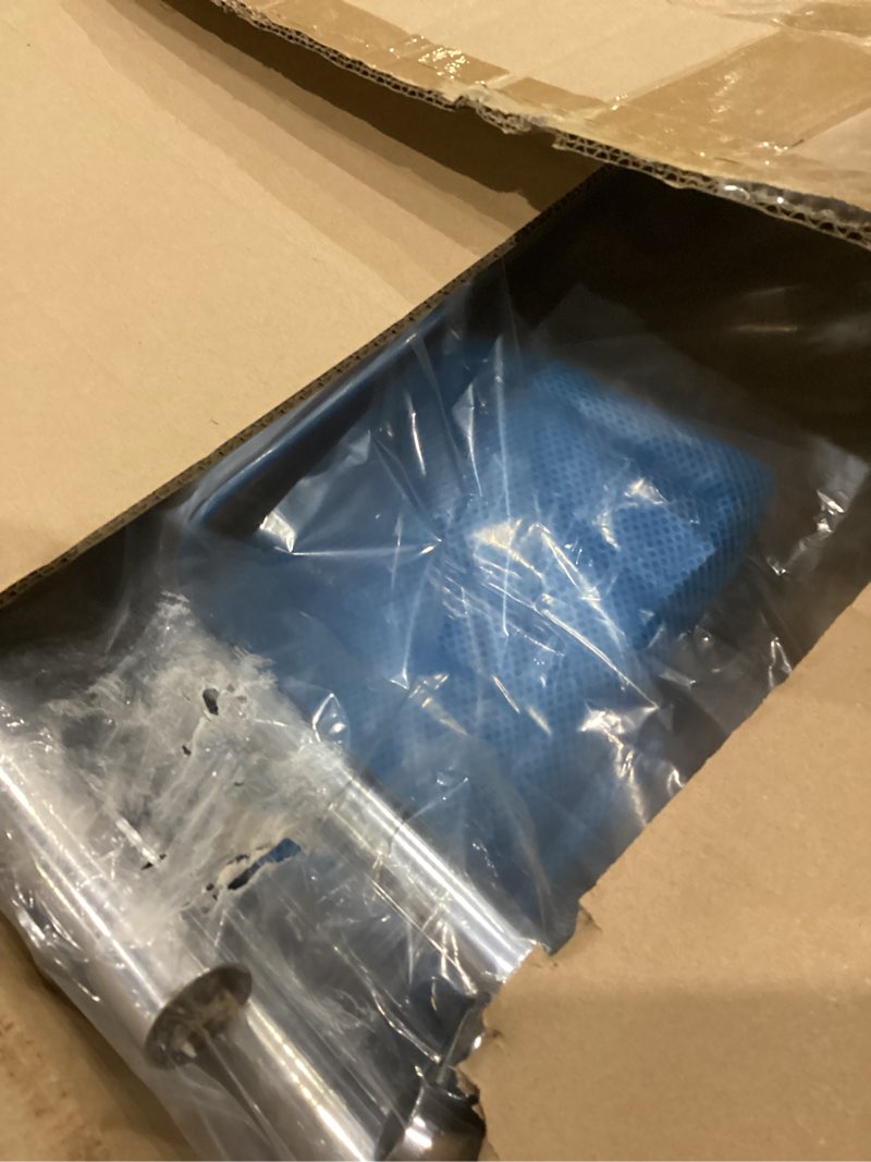 Condition photo showing New/Like New for (Damaged box)  Wheeled Walker for Children with Cerebral Palsy, Adjustable Height, Suitable for Height 31\"- 47\", Rehabilitation Standing Frame Walker Walking Aid for Disabled