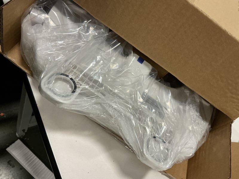 Condition photo showing New/Like New for Elongated Bidet Toilet Seat with Quiet-Close, Non-Electric Bidet Mode with Dual Nozzles, Fit Elongated Toilet Seat, Adjustable Water Pressure with Brass inlet (Elongated)