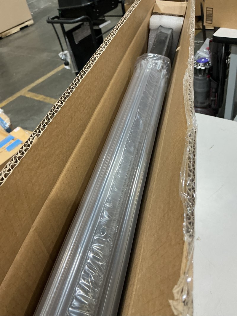 Condition photo showing New/Like New for fixed rv window, 33" w x 10" h tinted window replacement for rv camper caravan motorhome with trim ring, suitable for 7/8" or 1-1/4" and slightly thicker up to 1/16" walls, dot approved 33x10in