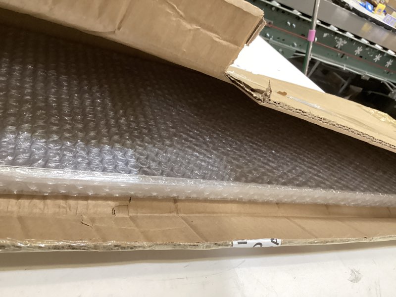 Condition photo showing As Is for therwen 10 sets 8 x 36 inches silver door kick plate for exterior doors, satin aluminum kick plates with screws for wood metal interior/exterior anti scratch door protection (8 x 36 inches) 8 x 36 inches silver 10