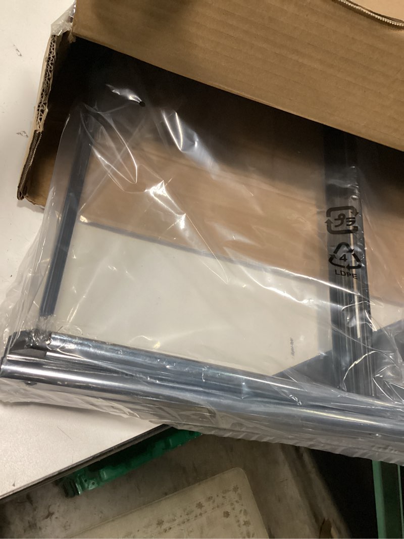 Condition photo showing Good Condition for Amazon Basics Foldable Portable Laundry Drying Rack for Indoor Air Drying Clothing, 14.5 x 29.5 x 41.8 inches (LxWxH), Chrome Silver