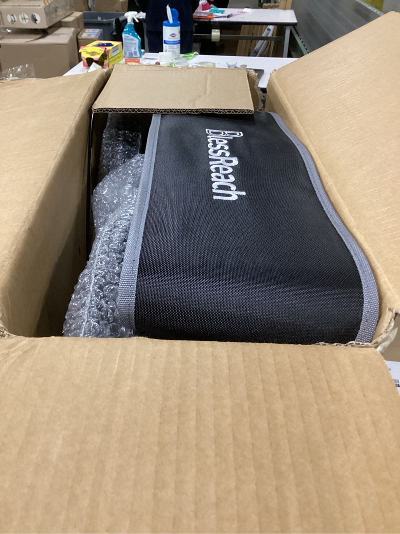 Condition photo showing Good Condition for BlessReach Foldable Rollator Walkers with Seat for Seniors, 450 lb Capacity, 8'' Wheels, 18" Big Seat, 6-Position Height, Heavy-Duty Aluminum Rolling Walker (Gray) Grey