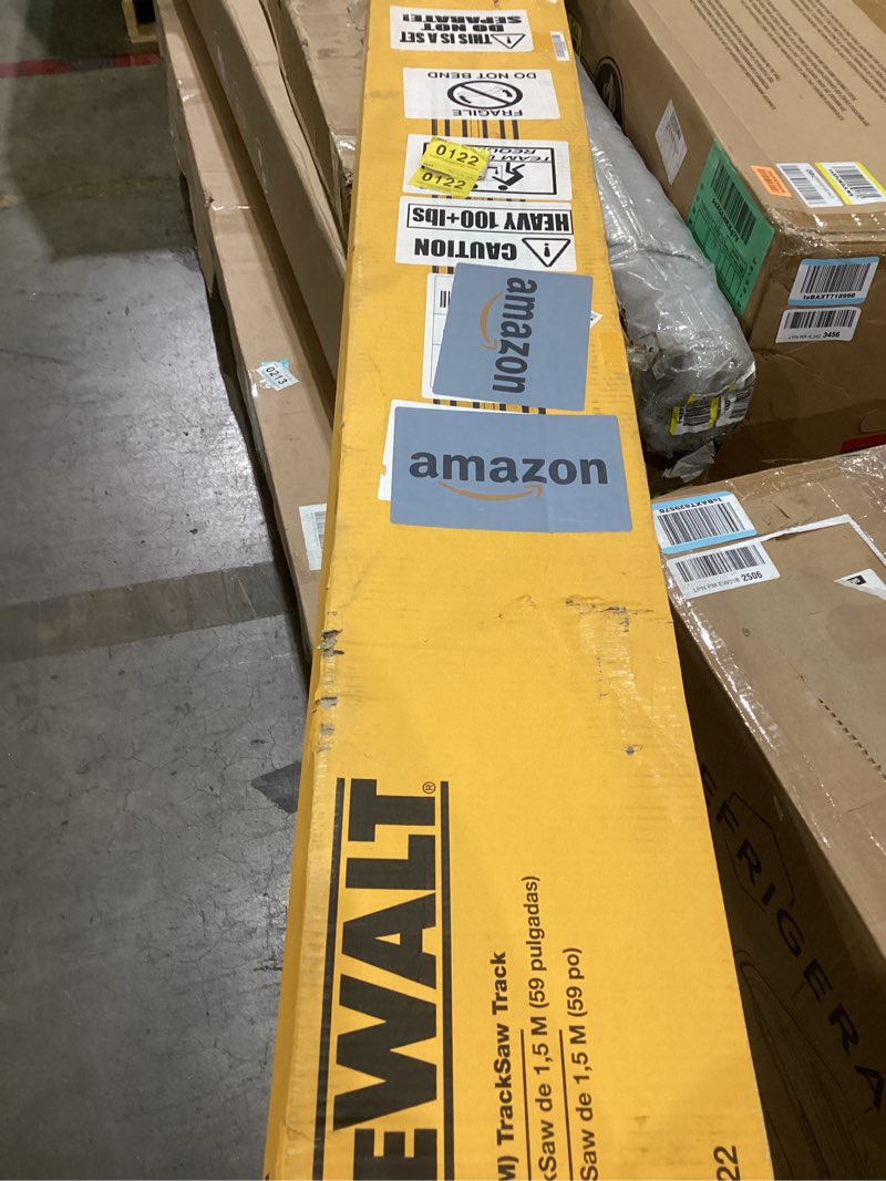 Condition photo showing As Is for DeWalt DWS5023 102" Dual-Edged Track with Zero Clearance TrackSaw Cutting System