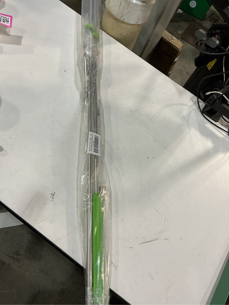 Condition photo showing New/Like New for pressure washer extension wand, 120" stainless steel power washer lance with molded grip, 30°, 90°, 120° curved rod, 5 spray nozzle tips, 1/4" quick connect, 4000 psi 120 inch extension wand