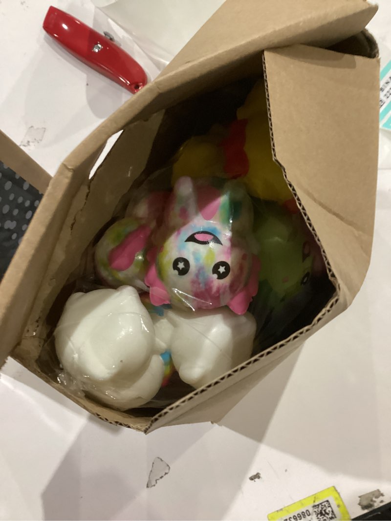 Condition photo showing New/Like New for 24PCS Axolotl Mochi Squishy Toys for Classroom, Gifts for Kids with Exchange Cards, Classroom Party Favors for Boys and Girls, Funny Stress Relief Toys 24 Axolotl Mochi Squishy Toys