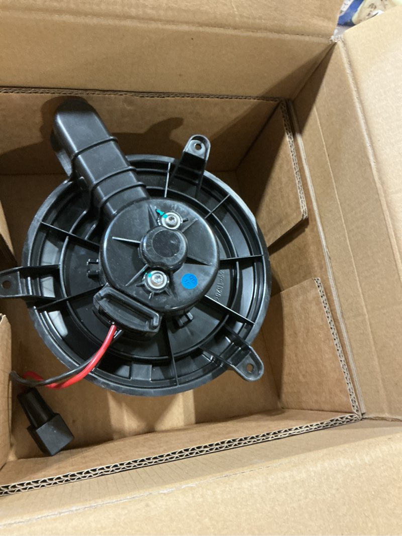Condition photo showing Good Condition for ac heater blower motor with fan 700251 fit for mazda 6 2009-2013, for ford f-350 super duty 2011-2016, f-250 super duty 2011-2016 blower motor 700251