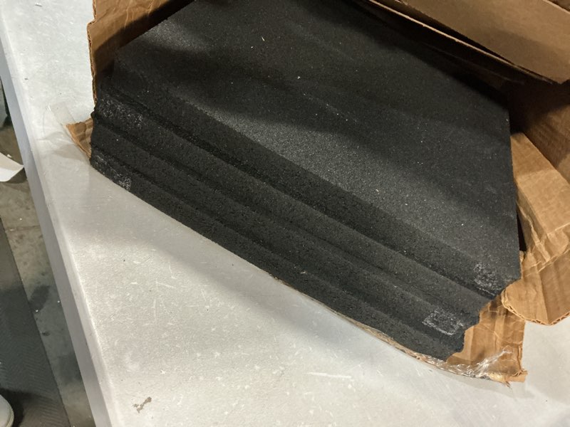 Condition photo showing Good Condition for ouleme rv leveling block flex pads, 12” rubber jack pads, anti-vibration & anti-slip mats, for camper travel trailer jacks & stands & stabilizers on uneven surfaces, 4-pack 12" (4-pack)