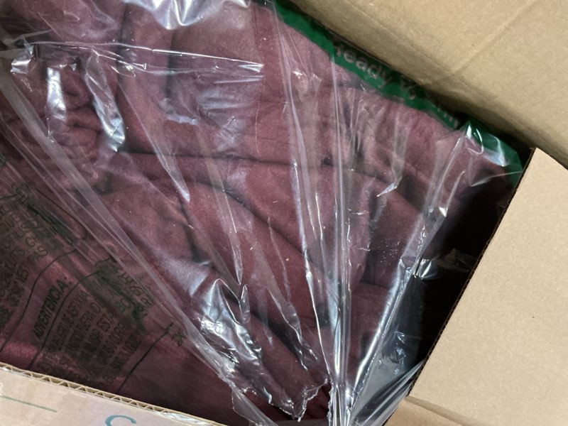 Condition photo showing Good Condition for sunbeam royal ultra fleece heated electric blanket king size, 90" x 100", 12 heat settings, 12-hour selectable auto shut-off, fast heating, machine washable, warm and cozy, claret claret king