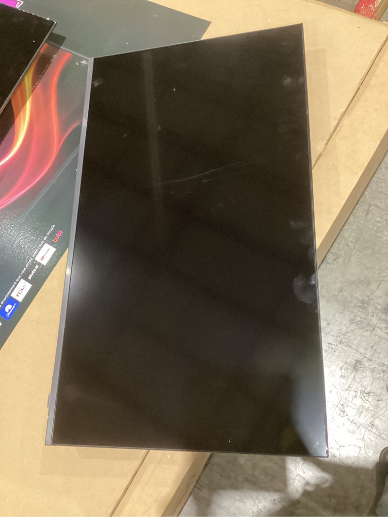 Condition photo showing As Is for samsung 43-inch class crystal uhd u8000f 4k smart tv (2025 model) endless free content, crystal processor 4k, metalstream design, knox security, alexa built-in 43-inch tv only