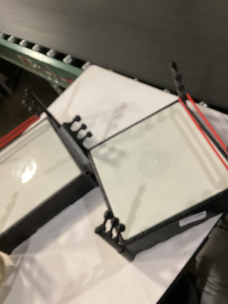 Condition photo showing As Is for Mattel WWE Superstar Ring with Labels - Main Event & RAW, Spring-Loaded Ring Mat & Pro Tension Elastic Rope