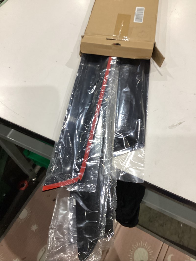 Condition photo showing Good Condition for kpy rain guards fit for 1982–1990 chevrolet s10/gmc s15, 1983-1994 s10 blazer/s15 jimmy, out-channel window visors vent wind deflectors 2pc, 1985-2005 chevy astro/gmc safari, 1991-1993 gmc sonoma 1982-1990 s10/s15 & 1985-2005 astro/safari