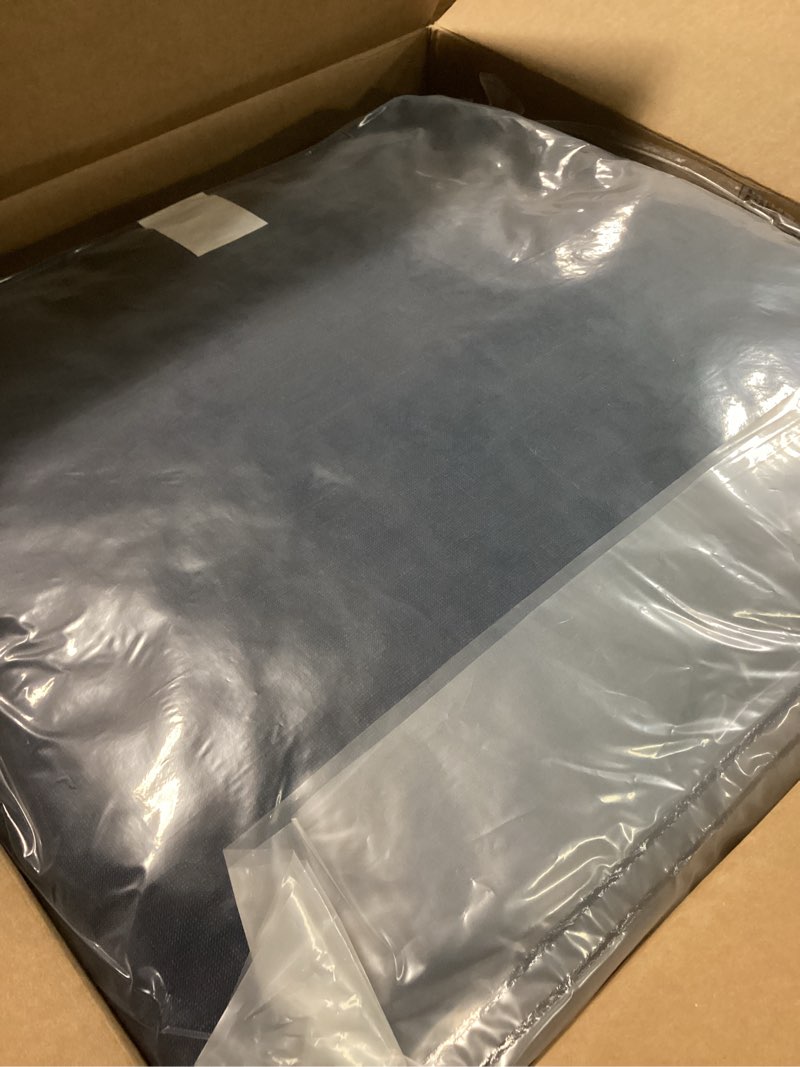 Condition photo showing Good Condition for arden outdoor deep seat cushion set, 24 in x 24 in, weather-proof, rain-proof, fade resistant patio cushion for chair, sofa, and couch sapphire blue leala polyfill sapphire blue leala 1 pack