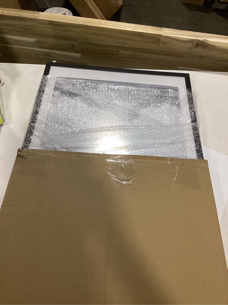 Condition photo showing Good Condition for upsimples 18x24 Picture Frame, Display Pictures 16x20 with Mat or 18 x 24 Without, Wall Hanging Poster Frames, Black, 1 Pack