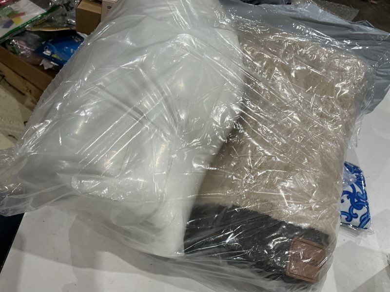 Condition photo showing As Is for patas lague orthopedic dog bed large sized dog 36''x24'', waterproof soft comfortable egg crate foam