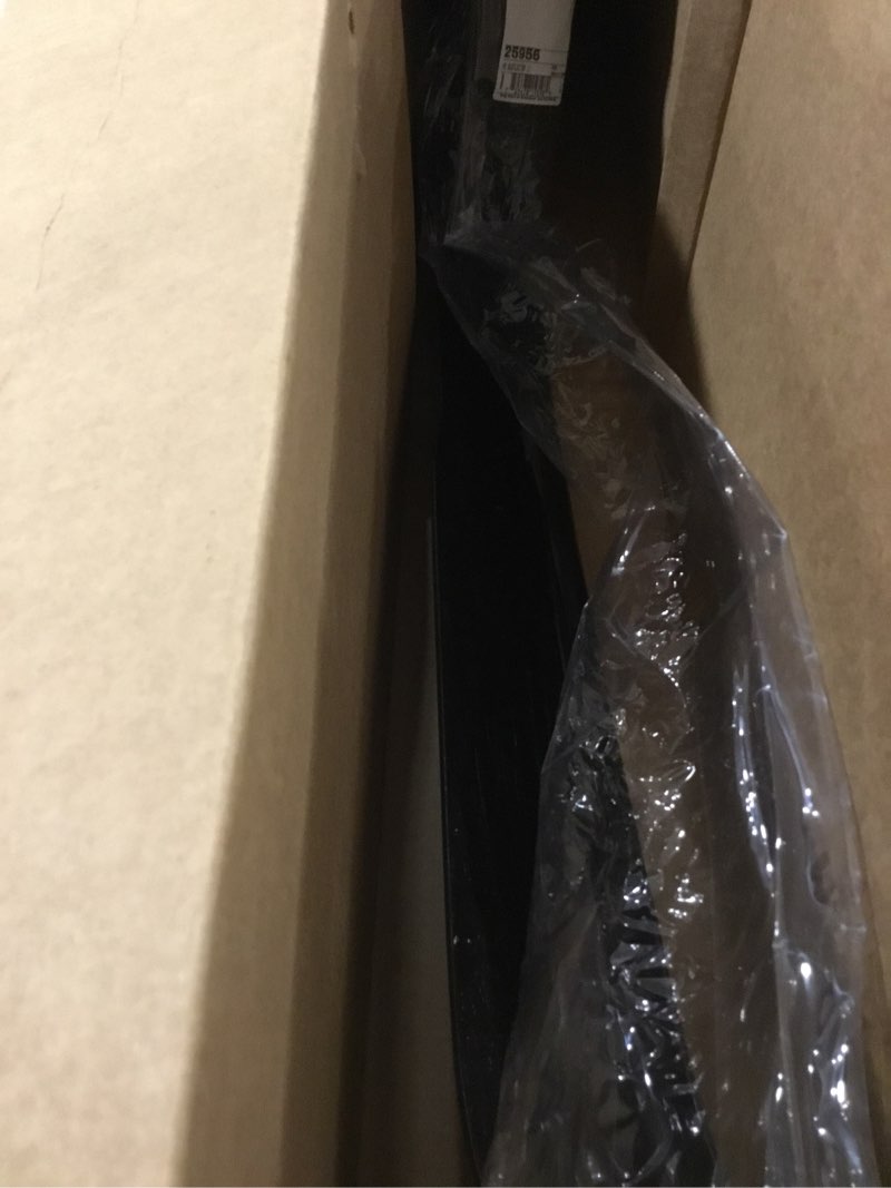 Condition photo showing As Is for Auto Ventshade [AVS] Bugflector II Hood Shield / Protector | Fits 2019 - 2025 Chevrolet Silverado 1500, 2022 LTD, Old Body Style Only | High Profile Bug Deflector - 1 pc., Dark Smoke | 25956 Bugflector II - Smoke