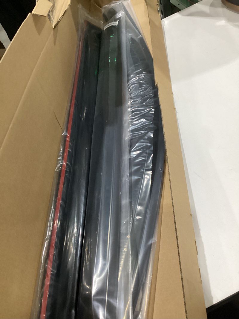 Condition photo showing Good Condition for motorfansclub window visor deflectors rain guards fit for highlander 2014 2015 2016 2017 2018 2019 wind window deflectors rain guard vent shades trim